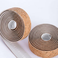Handlebar Wrap Sweat-Absorbent Drop Bar Tape Wear-Resistant Cork Handlebar Tape for Cyclists
