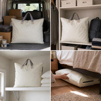 Large Capacity Moving Storage Bag for Quilts, Clothes, and Seasonal Items