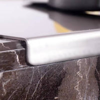 Square Stainless Steel Board Brushed Finish