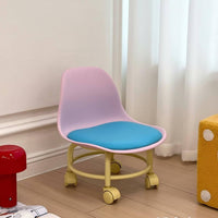 Rolling Stool Wheels Kids Rolling Stool Lightweight for Living Room