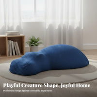 Hippopotamus Pouf Creative Shape creature Ottoman Soft and Comfortable for Parents