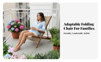 Adjustable Woven Lounger Multi-Position Reclining Folding Recliner for backrestyard