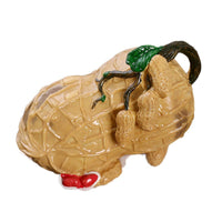 Creative Peanut Color-Changing Tea Pet Good Luck Ornament Resin Figurine