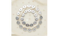 Hypoallergenic Silicone Earring Back Soft Earring Back with Disc Round Finding Clear for Jewelers, Crafters, Jewelry Making