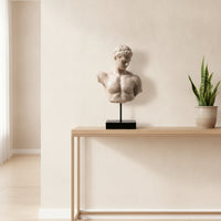 Male Torso Sculpture Vintage Male Torso Statue Artistic for Entryway, Office