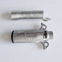 Threaded Metal Connector with Mounting Flange Aluminum Hardware Compact for Electricians