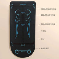 Ab Wheel Mat Shock-Absorbing Non-Slip Yoga Mat for Home Fitness
