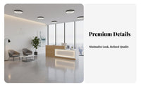 L-Shaped Reception Desk with LED Easy to Clean Glossy Finish Reception Counter Comprehensive Storage Area Front Desk for Retailers, Hotel Lobby
