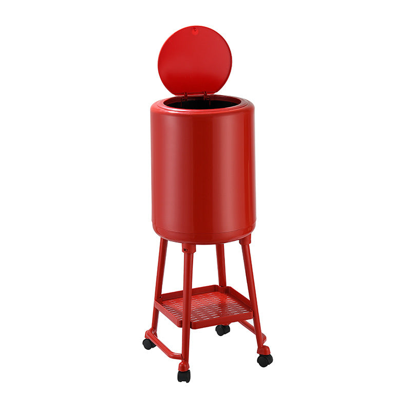 Red / with Lid