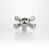 Lavatory Faucet Handle Lustrous Water Valve Handle Resistant Hardware for Plumbers