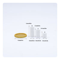 Miniature Candle Tray Set DIY Craft Project Miniature Candle Set for Dioramas