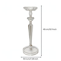 Acrylic Candlestick Holder Tall Taper Candle Holder Reflective
