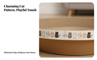Cat Scratcher Bowl 2-in-1 Design Cat Scratcher Bed Corrugated Scrape Pad Low-Mess Paw-Gentle for Kittens
