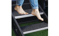4 Pieces RV Step Cover Travel Trailer Stair Carpet Resistant Travel Trailer Stair Rug for Pet Owners