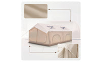 Inflatable Tent One-Button Inflatable Shelter Quick Setup Shelter for Campers, Families, Camping, Comfort Camping, Backyard Sleepovers