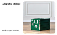 Aviation Trunk End Table Multi-Functional pilot Trunk Table Multifunctional