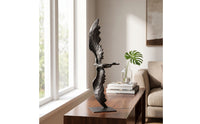 Spiritual Sculpture Minimalist Angel Statue Standing Tabletop Ornament for Mantel