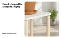 2-Tier Planter Rack Floor-Standing Tiered Plant Stand Minimalist design