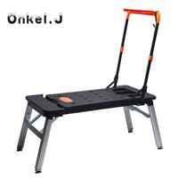 Onkel.J多功能工作台马凳不锈钢diy操作台手推车脚手架移动平台梯