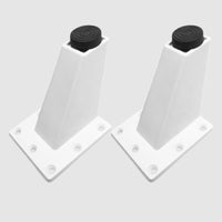 Aluminum Slanted Furniture Legs for Cabinets, Sofas, and Tables