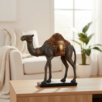 Vivid Details Camel Figurine | Textured, Camel Statue, for Living Room