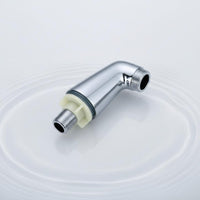2 Pieces Angled Design Bathtub Faucet Mounting Legs Chrome Finish Faucet Bent Leg Adapter for Bathroom