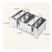Rectangular Meat Mold Rust Resistant Ham Press Mold for Chefs