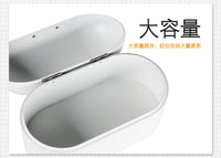 欧美热销翻盖金属面包箱厨房收纳盒带盖面包箱收纳小号拱盖K–012