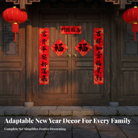 Spring Festival Couplets Set, Horse Year Door Decor, 2026 New Year Pack
