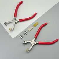 Quiet Leather Hole Punch Pliers with Interchangeable Heads 2+4mm
