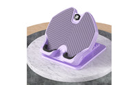 Anti-Slip Calf Stretch Board Grooved Surface Leg Stretching Board Textured Exercise Gear Soft Rubber for Adults, Children