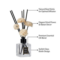 Reed Diffuser Set with Dried Flowers, 120ml