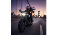 With Dreadlocks | Custom-Styled, carved, chaser, for Bike Meets