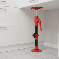 Cabinet Installation Support Pole Labor Saving Drywall Support Jack Anti-Slip Base Construction Tool for Carpenters, DIY Enthusiasts, Workshop