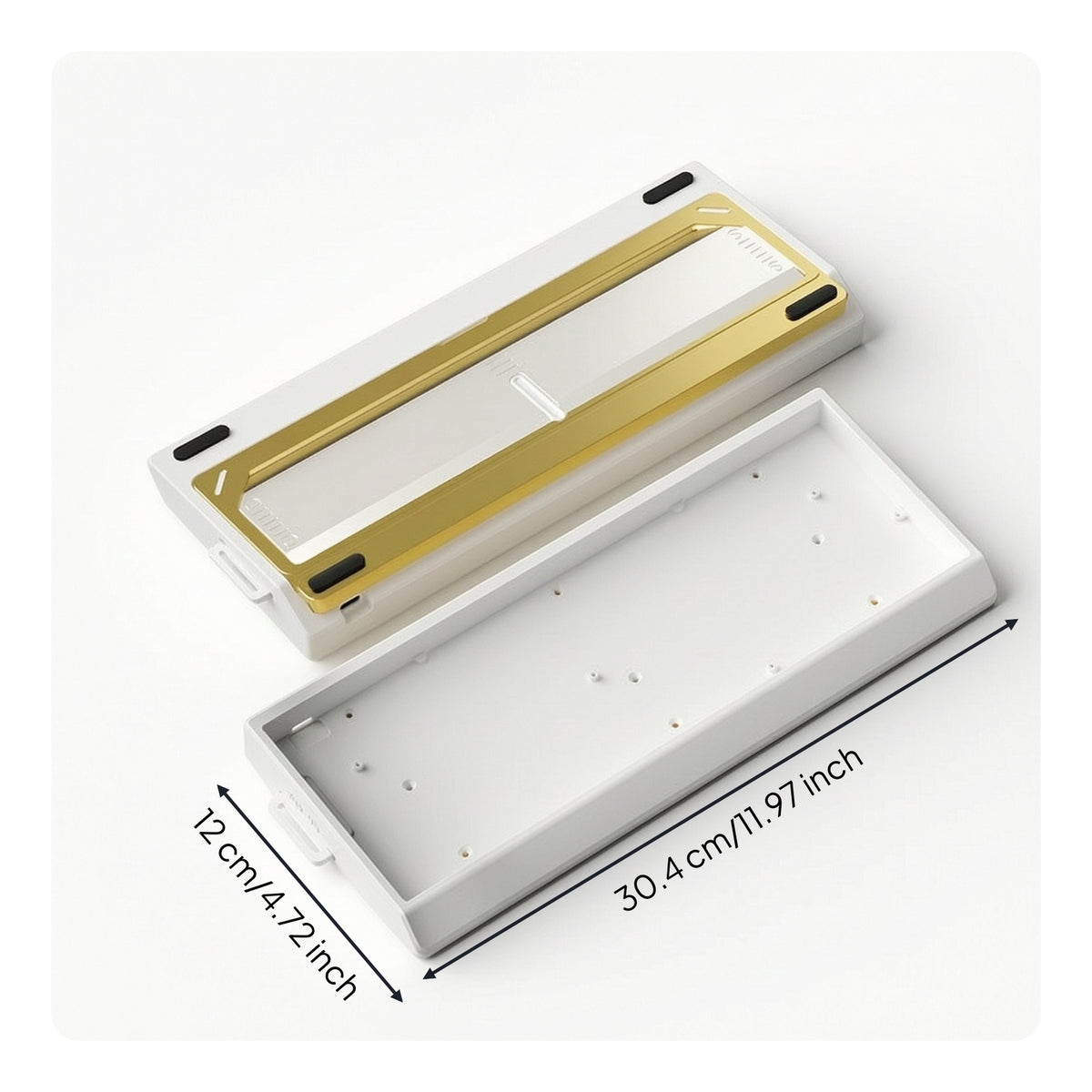 Keyboard Case with Top Frame Switch Keyboard Base Case Gaming for Users