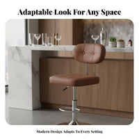 Adjustable rotating Stool with Armrests Sturdy Base for Bar, Home, Business Owners