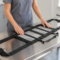Calf Weighing Sling Foldable Calf Weighing Bag Breathable Mesh for Veterinarians