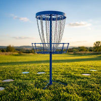 Disc-Catching Basket with Chains Compact Disc-Catching Basket Target Sports Gear for Park