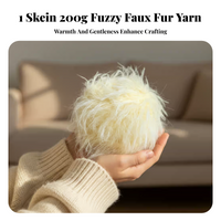 Plush Yarn, Soft Fuzzy, Candy Colors, DIY Crafts