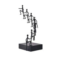 Abstract Sculpture Modern Abstract Figurine Decorative for Office, Study