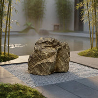 PU Foam Rock Weather-Resistant Faux Foam Rock Lightweight Fake Boulder Long-Lasting Garden Decoration Versatile