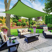 Outdoor Triangle Shade Sail with Waterproof Oxford Fabric