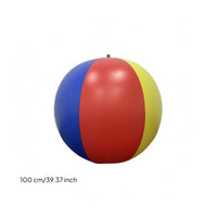 Glossy Panel Beach Ball Smooth Inflatable Beach Ball Bright Colors
