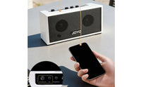 Built-in Battery Electric Guitar Amp Plug-and-Play Bluetooth Guitar Amp Two Channel Practice Amplifier for Outdoor Performance, Travel
