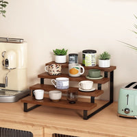 Mug Storage Rack, Multi-layer Stepped Cup Holder for Table and Bar