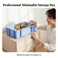 Wheeled container with Lid utilitarian industrial design Organization sturdyDuty for Basement