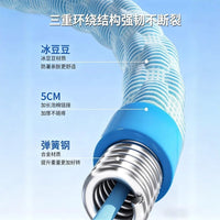 夏季冰丝冰感呼啦圈收腹不伤腰全包软弹簧冰豆豆呼啦圈运动静音款