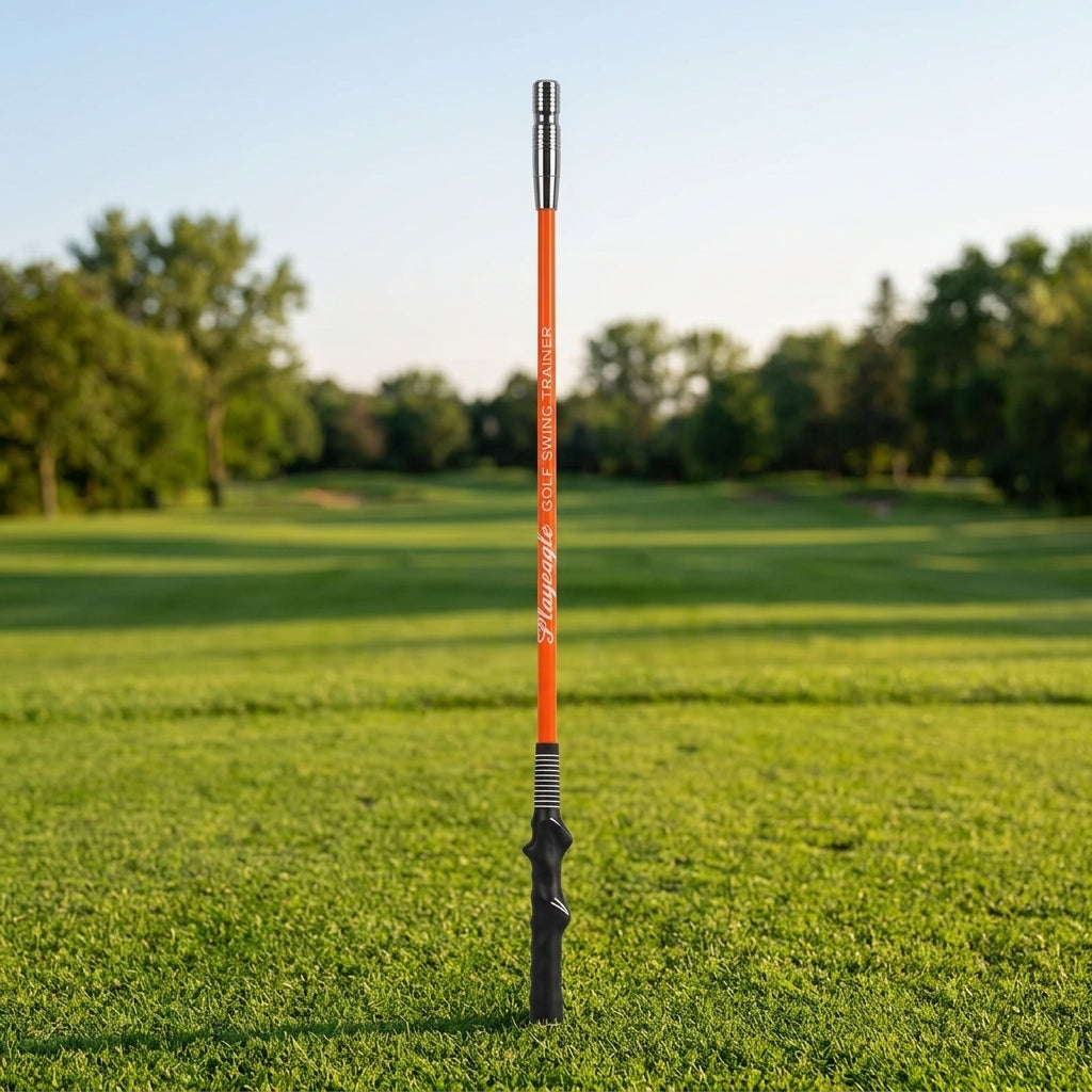 Indoor Golf Swing Training Aid, Golf Trainer, 91cm Swing Practice Stick, Improves Head Speed, For Beginners