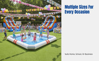 Outdoor Inflatable Pool, Large Pool for Adults & Kids, Thick Water Play Area, Fishing Pond