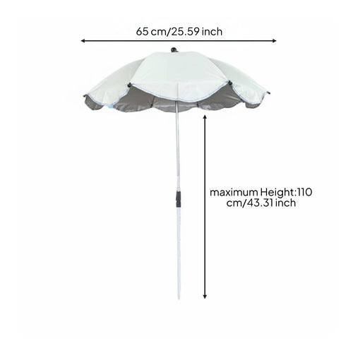 Potted Plant Sunshade Sun Protection Mini Plant Umbrella Heat Insulation